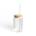 Load image into Gallery viewer, CBH Sipper Glass 16oz - Includes Bamboo Lid + Tritan Straw