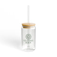 Load image into Gallery viewer, CBH Sipper Glass 16oz - Includes Bamboo Lid + Tritan Straw