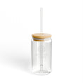 Load image into Gallery viewer, CBH Sipper Glass 16oz - Includes Bamboo Lid + Tritan Straw

