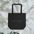 Load image into Gallery viewer, CBH Black Eco Tote – “Wellness Is the New Luxury”
